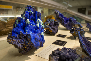 Part of the Princeton collection on display at the UA Mineral Museum (Photo: Bob Demers/UA News) Part of the Princeton collection on display at the UA Mineral Museum (Photo: Bob Demers/UA News)